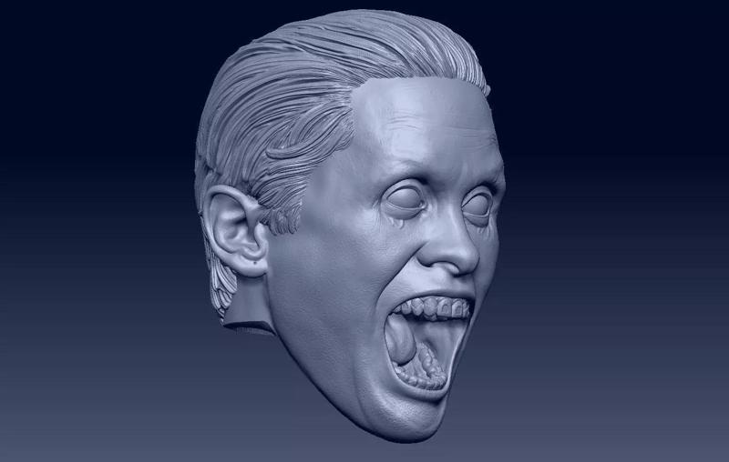 Joker Jared Leto Suicide Squad head