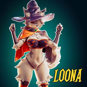 LOONA HALLOWEEN FURRY MOMMY 3D PRINT MODEL