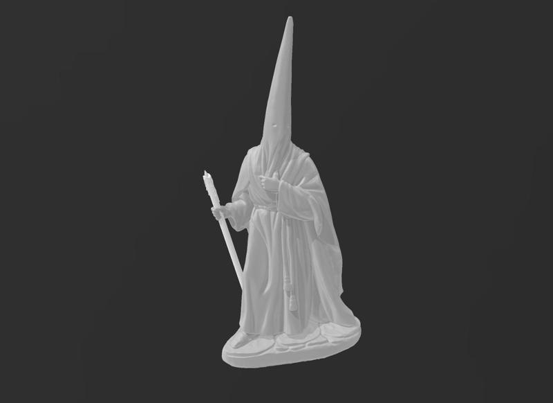 Nazareno penitente triana sevilla cofrade