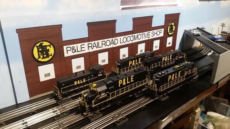 P&LE McKees Rocks Locomotive Shop Wall V2.1