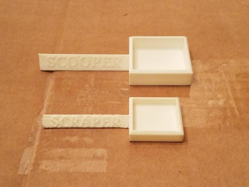 Filament Scooper Scraper