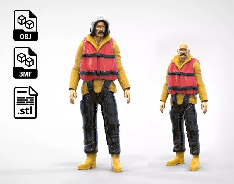 N2 Lifeboat Crew Volunteer  RNLI Rescue crew