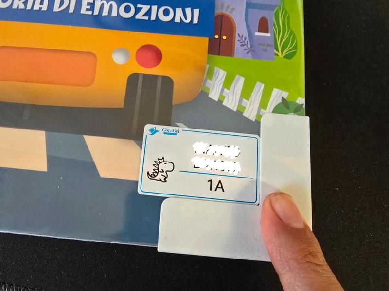 Book Corner Label Guide — 1 / 2 / 3 cm