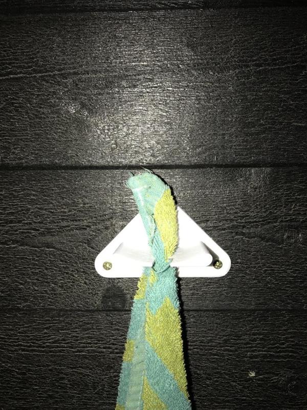 Towel hanger.