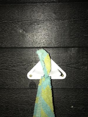 Towel hanger.