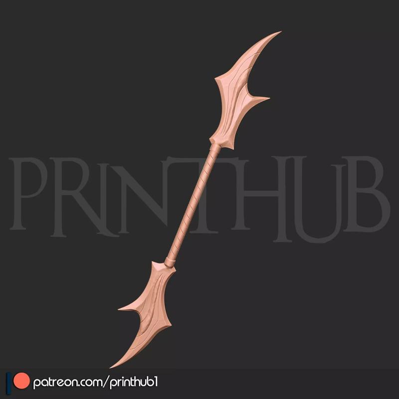 Onimusha 2  Senpumaru LV2 Sword Life Size Cosplay Prop STL