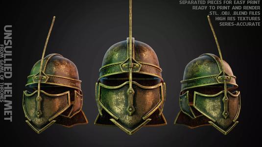 Game of Thrones Unsullied Helmet for Cosplay