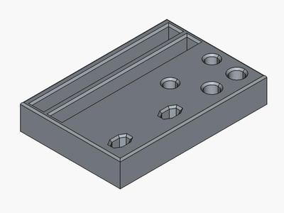 Interdental brush holder