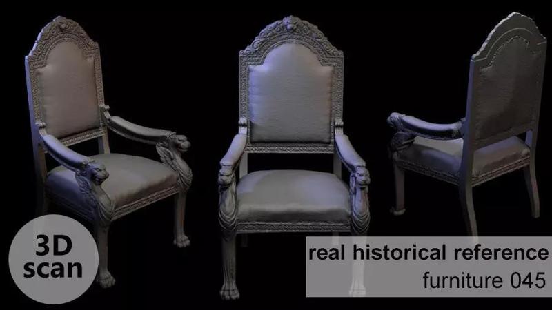 Furniture 045 wooden table