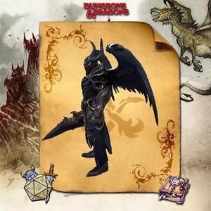Lucifer the Dark Knight - Dungeons and Dragons style - Fan Art
