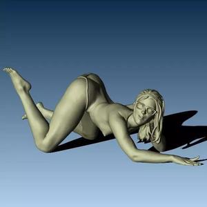 a wife realistic nude woman at play ready for printing