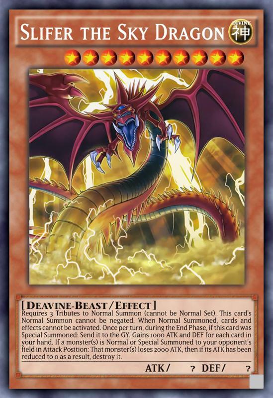 Slifer the Sky Dragon(3rd TCG) Night Light Lithophane