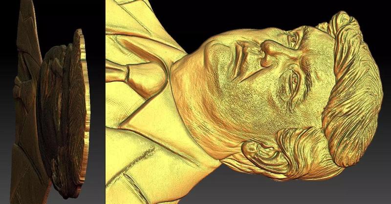 2 Donald Trump CNC Relief Model