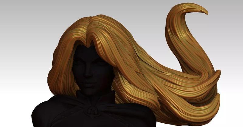 3D Hairstyles for girl V99