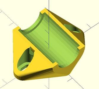 parametric bearing mount