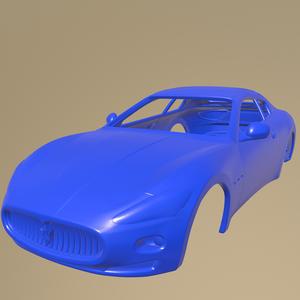 Maserati GranCabrio 2011 PRINTABLE CAR BODY