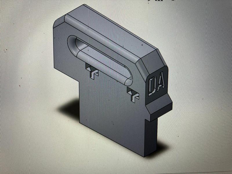 Traxxas Maxx Slash Lipo strap mount