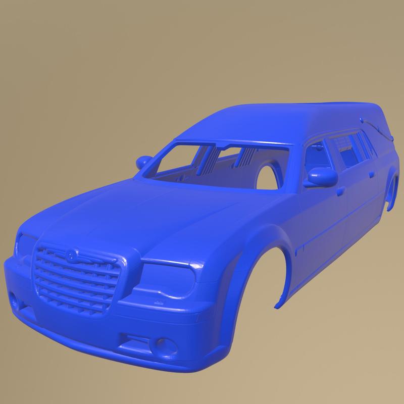 Chrysler 300C hearse 2009 PRINTABLE CAR BODY