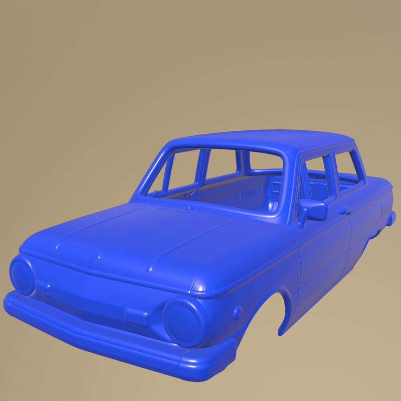 ZAZ 968M Zaporozhets 1979 PRINTABLE CAR BODY
