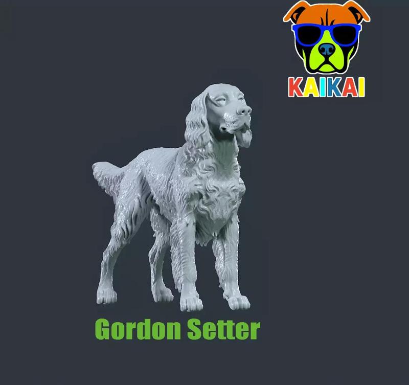 Gordon Setter dog - Gordon the Hound dog - 3D print