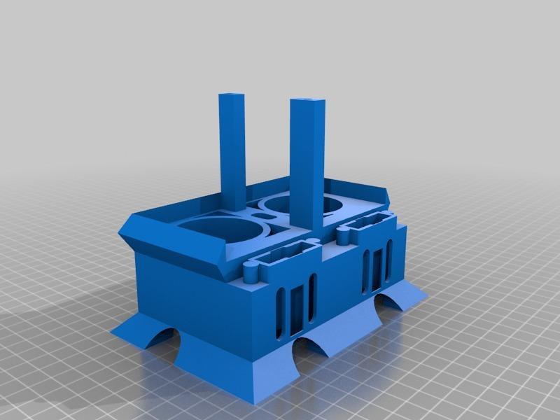 Power Supply stand for double HP DPS 600PB HP, PSU 24V