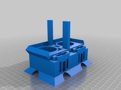 Power Supply stand for double HP DPS 600PB HP, PSU 24V