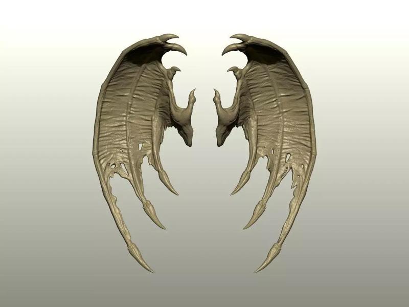 Fantasy Creature Wing 04
