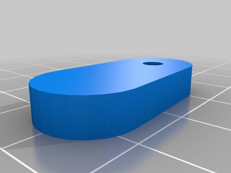 Anet A6 Guide Rod Backup Plate