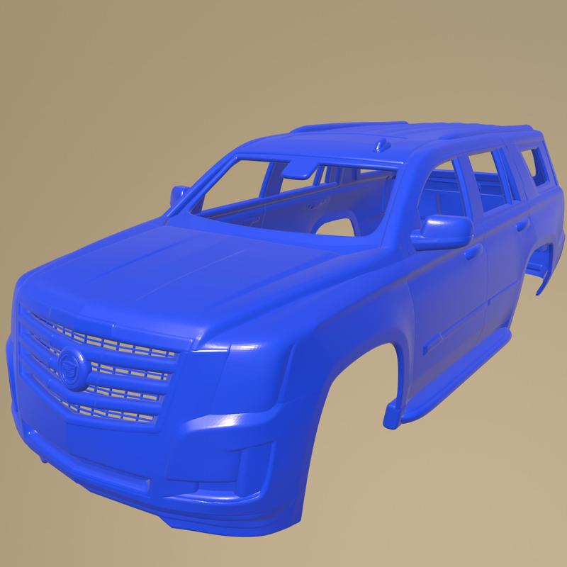 Cadillac Escalade ESV Platinum 2015 PRINTABLE CAR BODY
