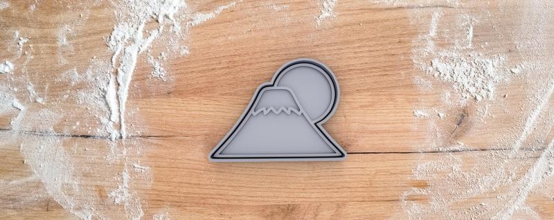 Mount Fuji cookie cutter from japan collection