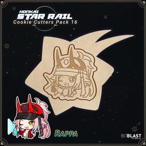 Honkai Star Rail Cookie Cutters Pack 16