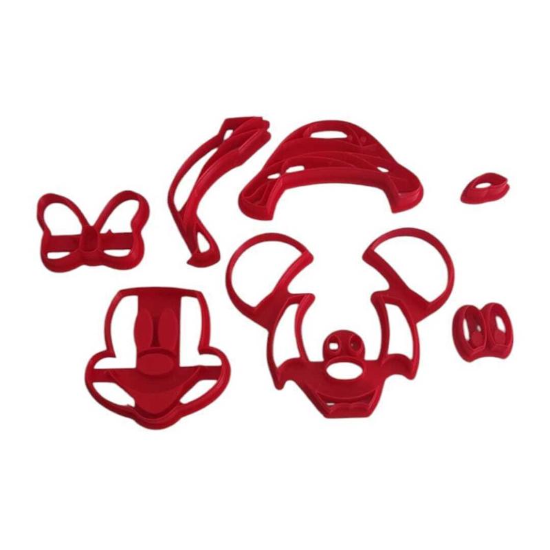 Cortador Modulado Mickey e Minnie Safari