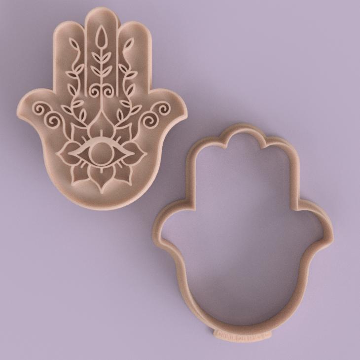 Hand of Fatima Cookie Cutter (Jamsa)