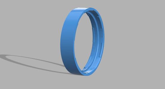 Tube fitting for Ferplast / Zolux rodent cage