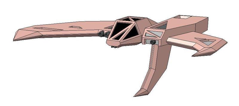Wing Commander Kilrathy Strakha MK2