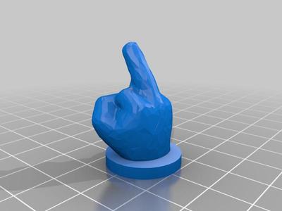Ender 3 Extruder Knob Middle Finger