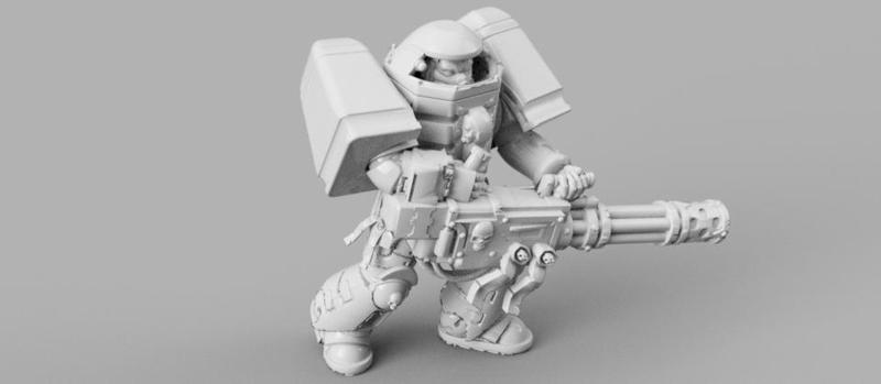 Relics of Terra : Socket soldier's true pauldrons