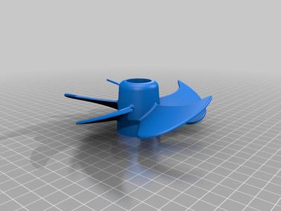 Side-Power Thurster Replacement Propeller