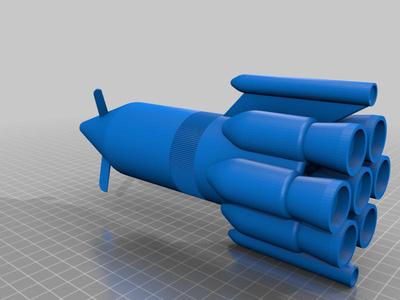 The Incredibles Omnidroid launcher Rocket