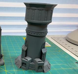 Mad Metalsmith's Parts for Incinerator Tower Terrain