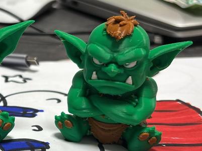 DnD Chibis: Grumpy Orc