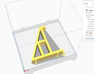 Pegboard Shelf Bracket - 140mm board