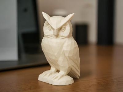 Low poly cute Owl (sell it!)