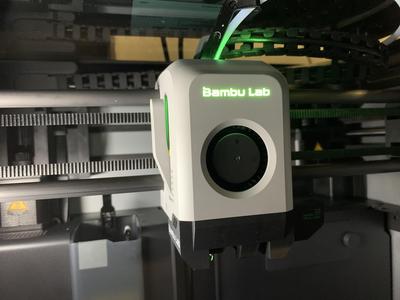 Color your Bambu lab tool head led (No electronics required!)
