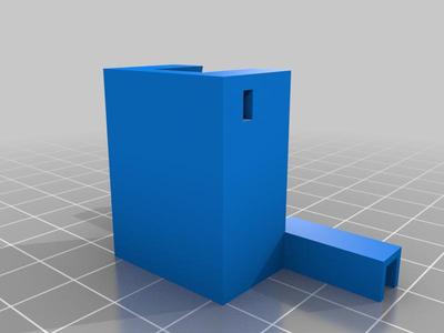Bed attached strain relief for Artillery X1