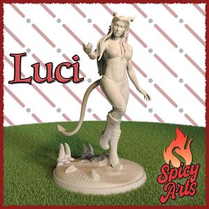 Luci - (SFW) Devil Pin-Up