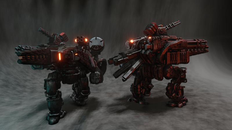 NG 77x rapid response mech and destroyer refit