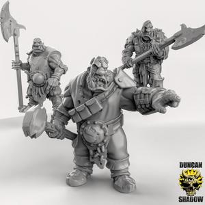 Ogres with Great Weapons (Pre Supported)