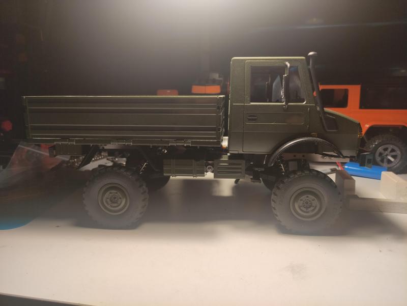 LDR/C LD-P06 Unimog U1300 RC Truck Dig Gearbox and 4-link Suspension