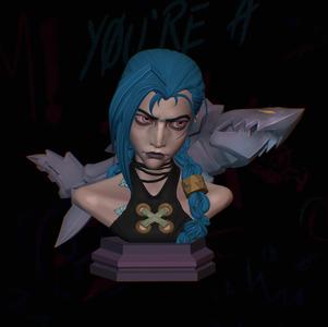 JINX Head Bust